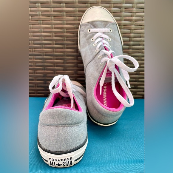 Converse Chuck Taylor All Star Madison Low Top Oxford Gray Pink Junior Size US 6 - Picture 5 of 11